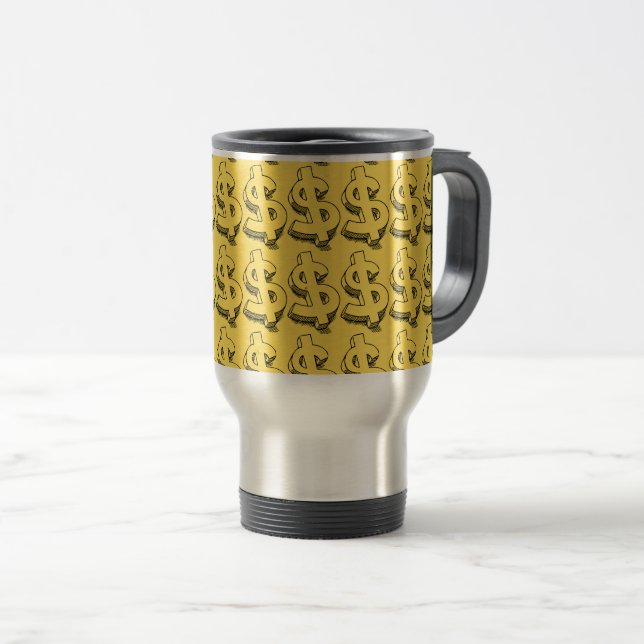 Taza De Viaje dorado (Anverso derecho)