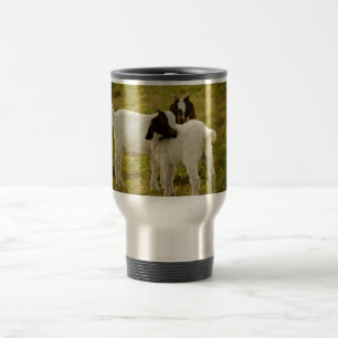 Taza De Viaje Dos cabras boer lindas en el campo