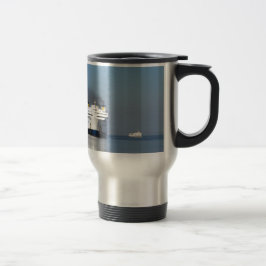 Taza De Viaje Dos Ferrys En Grecia