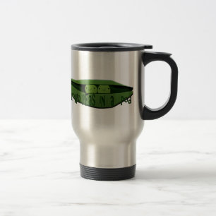 Taza De Viaje Dos guisantes en una vaina