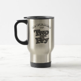 Taza De Viaje Dos y un ferry de 10 años