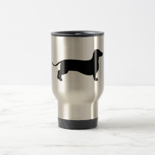 Taza De Viaje Doxie negro