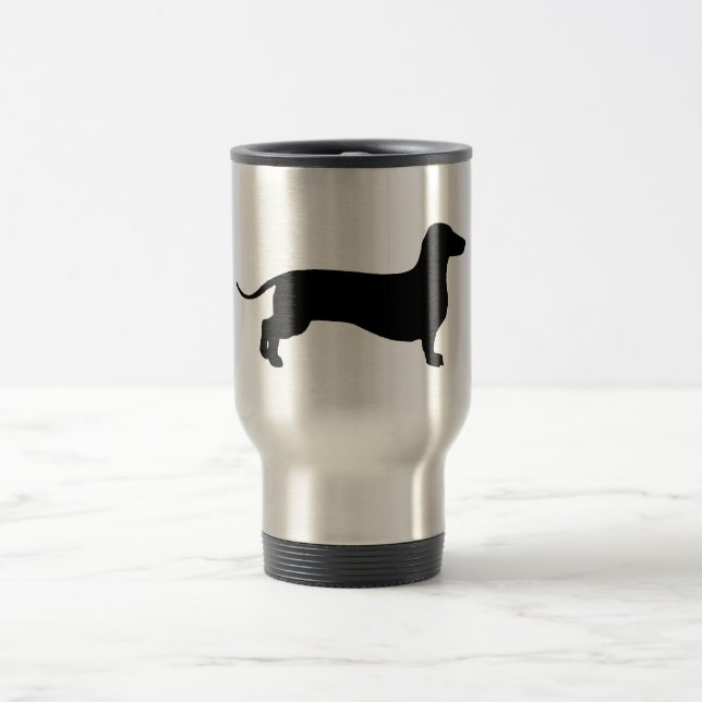 Taza De Viaje Doxie negro (Centro)