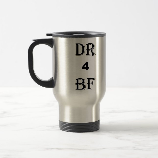 Taza De Viaje DR 4 BF ABM tazón de café de viaje (Izquierda)