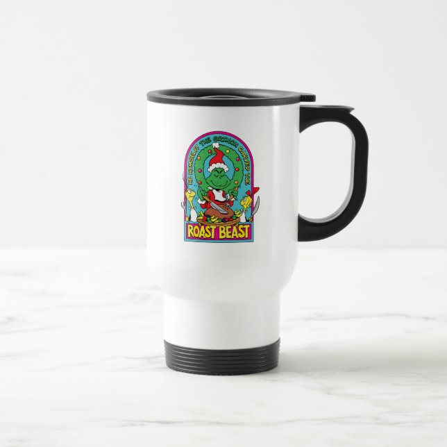Taza De Viaje Dr. Seuss | Gráfico de la bestia asada (Derecha)