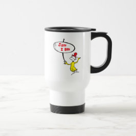 Taza De Viaje Dr. Seuss| Sam-I-Am Rótulo