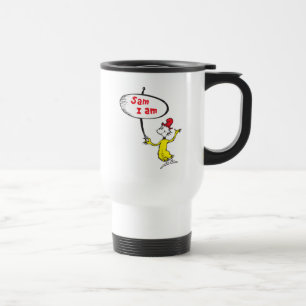 Taza De Viaje Dr. Seuss  Sam-I-Am Rótulo