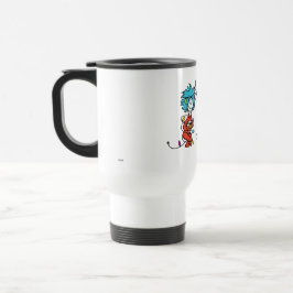 Taza De Viaje Dr. Seuss | The Grinch | Thing 1 & Thing 2 Dancing