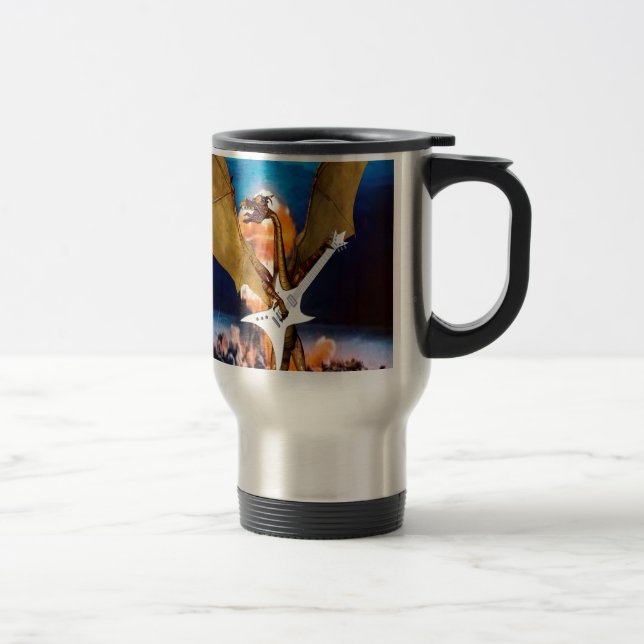 Taza De Viaje Dragón atómico (Derecha)