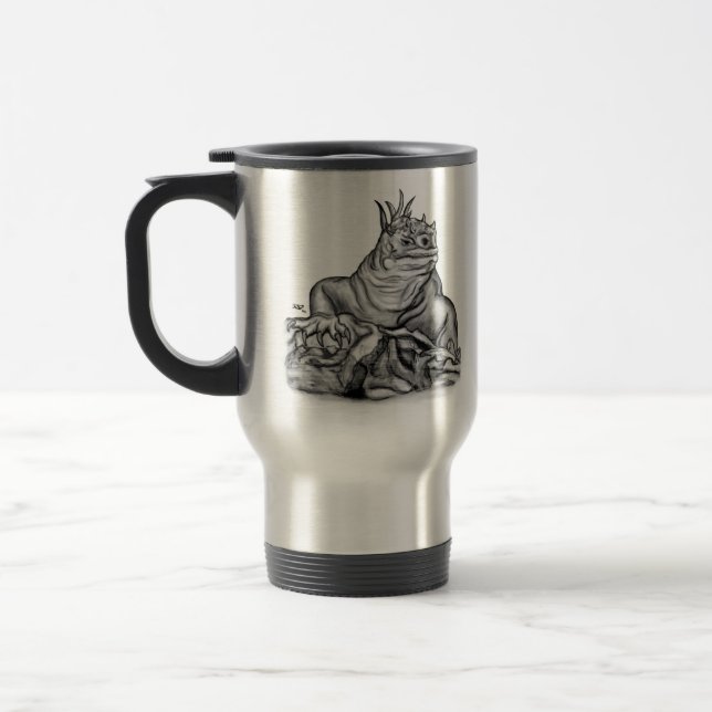 Taza De Viaje Dragón en la roca (Izquierda)