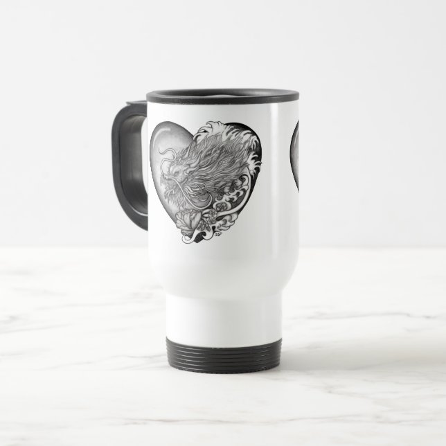 Taza De Viaje Dragon Heart (Anverso izquierdo)