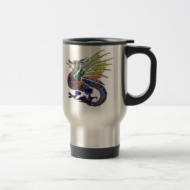 Taza De Viaje Dragón Jeweled (Derecha)