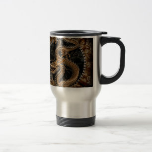 Taza De Viaje Dragon Pentagram