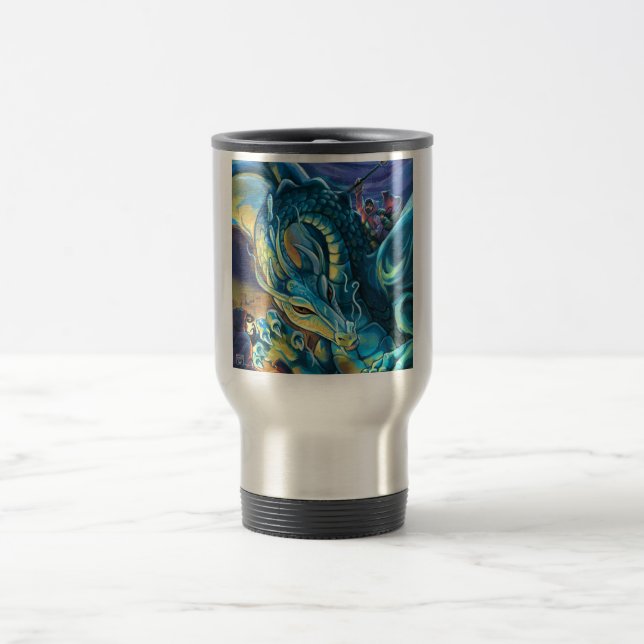 Taza De Viaje Dragon Rider and Sorcerer (Centro)