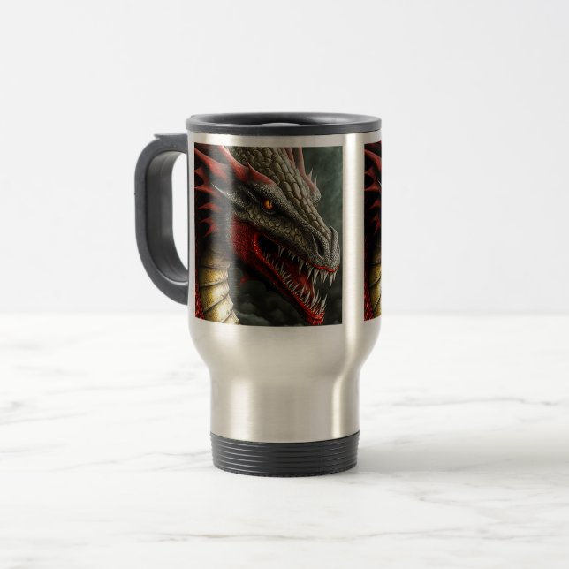 Taza De Viaje Dragon Travel/Commuter Mug, 15 oz (Anverso izquierdo)