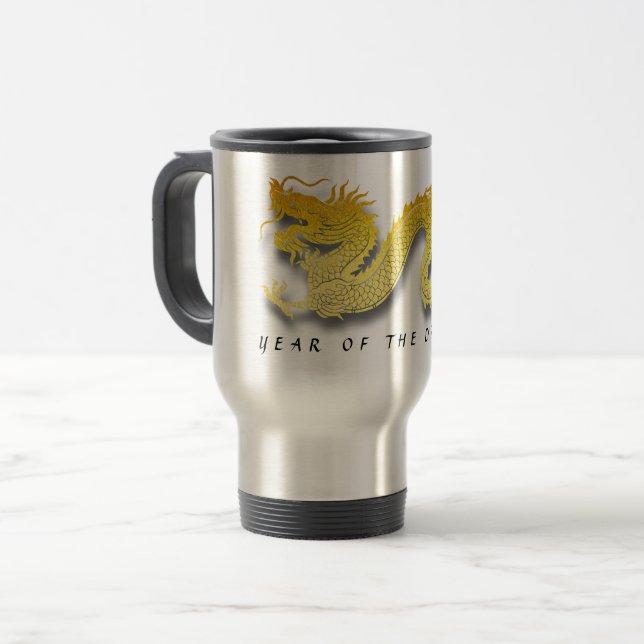 Taza De Viaje Dragon Zodiac Birthday TM chino de Año Nuevo (Anverso izquierdo)