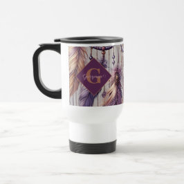 Taza De Viaje Dreamcatchers Purple & Gold