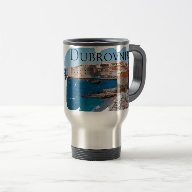 Taza De Viaje Dubrovnik con una visión (Anverso derecho)