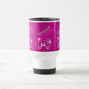 TAZA DE VIAJE DULCE 16 DE LAS ROSAS FUERTES