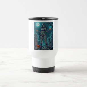 Taza De Viaje Dulce de Halloween o Novia Zombi con Sesos