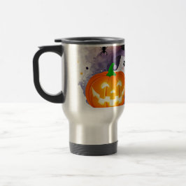 Taza De Viaje Dulce Fantasma de Halloween con Sombrero de Bruja 