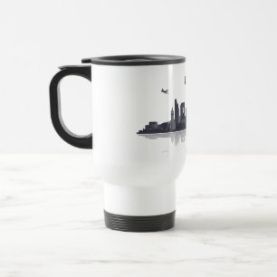 Taza De Viaje Düsseldorf City horizonte de taza, Mug,