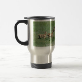 Taza De Viaje E16 Alce hembra y cría