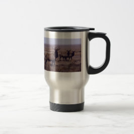 Taza De Viaje E19 Alce Toro Pierde Cuerno