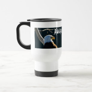 Taza De Viaje Eagle en la atención; Alaska