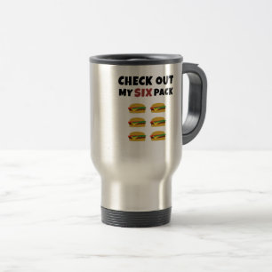 Taza De Viaje Echa un vistazo a mi paquete de seis hamburguesas.