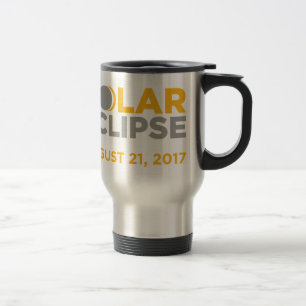 Taza De Viaje Eclipse solar 21 de agosto de 2017