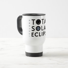 Taza De Viaje Eclipse Total de Sol