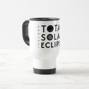 Taza De Viaje Eclipse Total de Sol