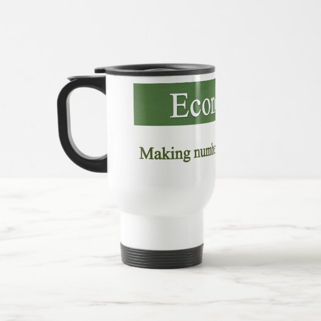 Taza De Viaje Economía Mug (Izquierda)