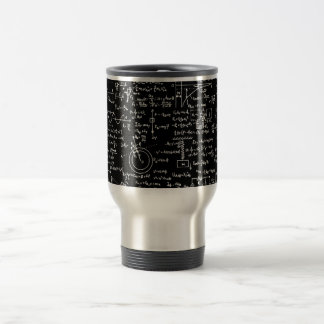 Taza De Viaje Ecuaciones de la física en //negro