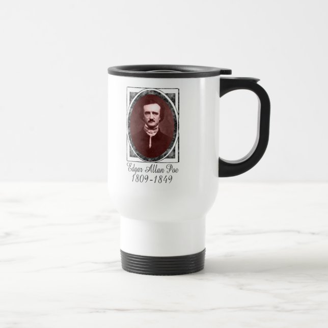 Taza De Viaje Edgar Allan Poe (Derecha)