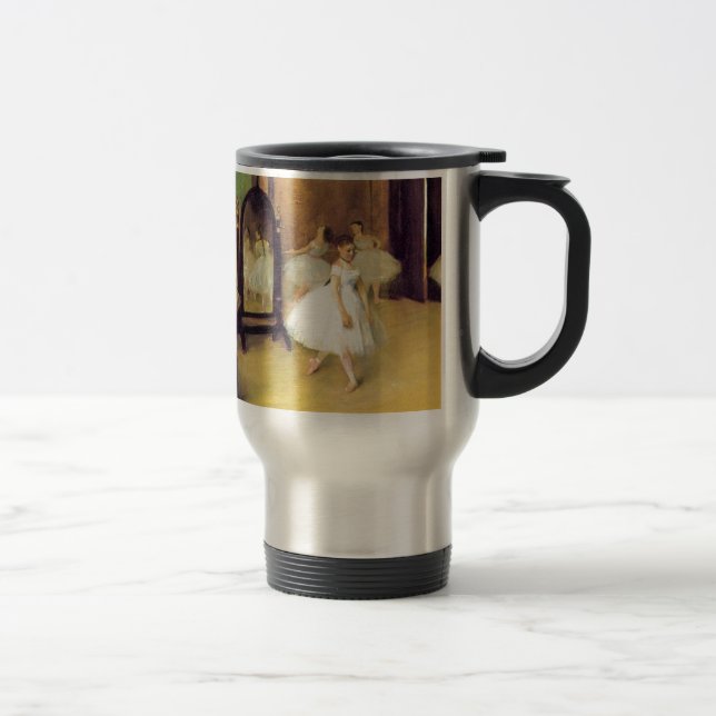Taza De Viaje Edgar Degas - clase de danza (Derecha)