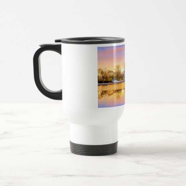 Taza De Viaje Edificio del Capitolio de EE. UU. en Washington DC (Izquierda)