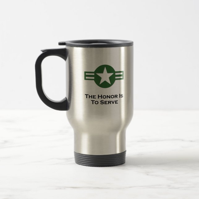 Taza De Viaje EEUU El verde del honor (Izquierda)