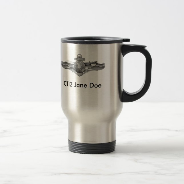 Taza De Viaje EIDWS: Personalizable (Derecha)