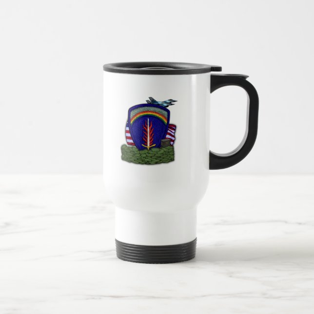Taza De Viaje ejército usareur usab patch Mug (Derecha)