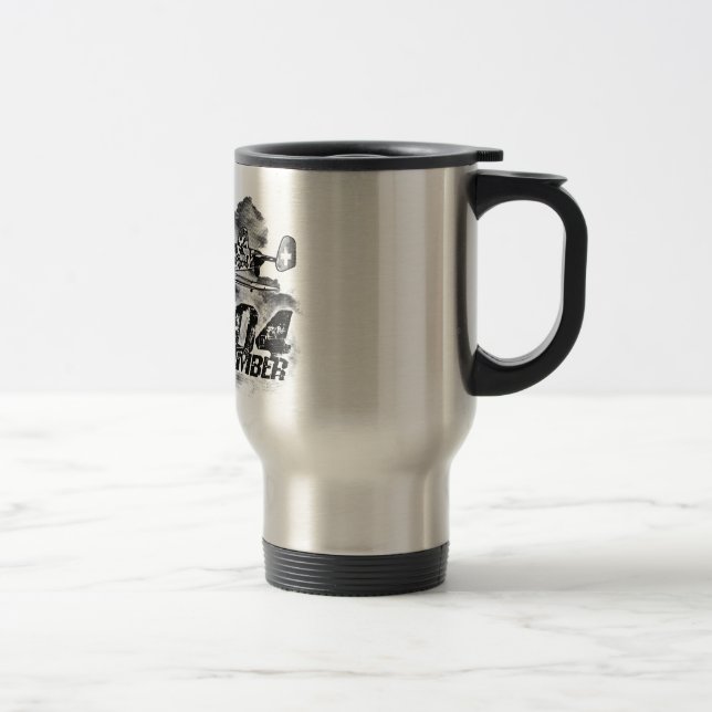 Taza De Viaje EKW C-36 15 Oz Stainless Steel Travel Mug (Derecha)