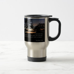 Taza De Viaje El 5:16 de Matthew dejó su brillo ligero…