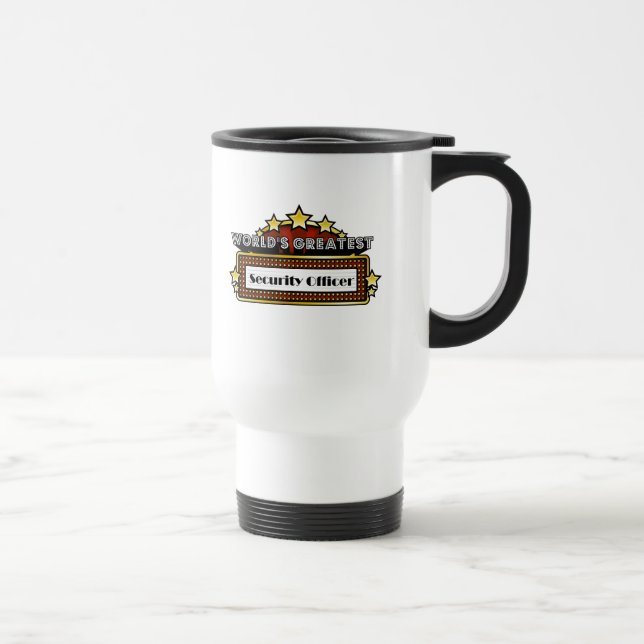 Taza De Viaje El agente de seguridad más grande del mundo (Derecha)