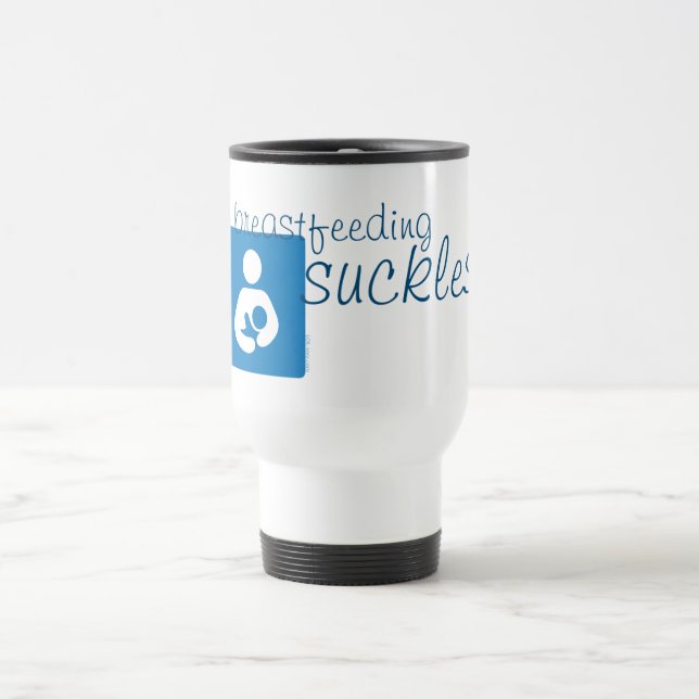 Taza De Viaje El amamantamiento amamanta (Centro)