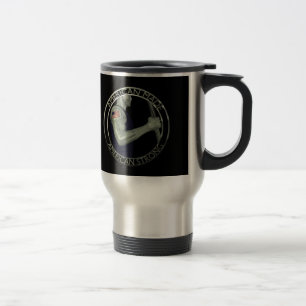 Taza De Viaje El americano hizo fuerte americano