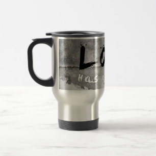 Taza De Viaje El amor de SlipperyJoe no tiene color raza tono de