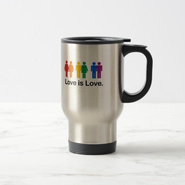 Taza De Viaje El amor es amor (Derecha)