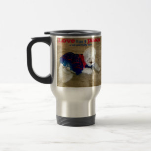 Taza De Viaje El Amor Tiene 4 Paws Cita Con Opción Personalizad