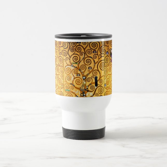 Taza De Viaje El árbol de la vida, Gustav Klimt (Centro)